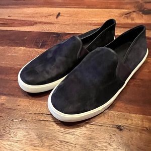Vince suede slip on sneakers